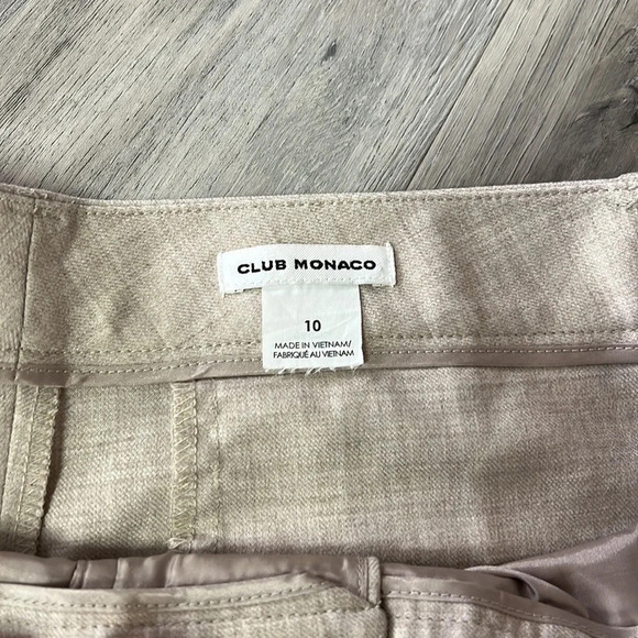 Club Monaco cropped trousers size 10 - Picture 6 of 12